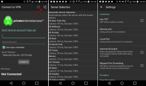 Private Internet Access Android