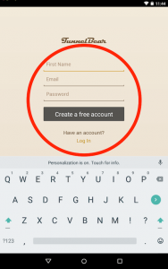 einloggen TunnelBear app