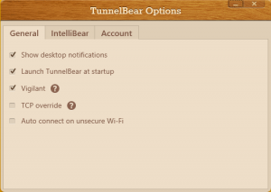 tunnelbear-Einstellungen-windosw