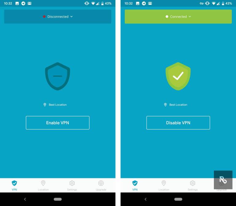 Hide,me VPN Android